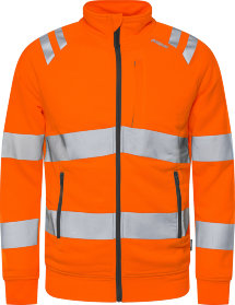 Fristads Hi-Vis Swaeatjacke 7863 GPSW