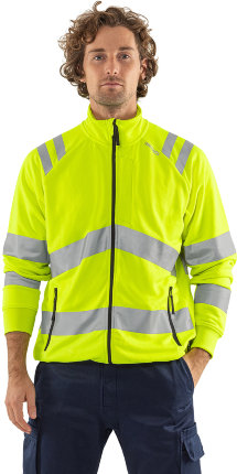 Fristads Hi-Vis Swaeatjacke 7863 GPSW