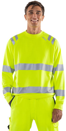 Fristads HI-VIS Sweater 7862 GPSW