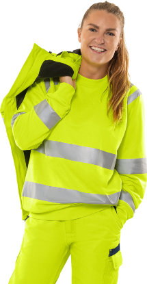 Fristads HI-VIS Sweater 7862 GPSW