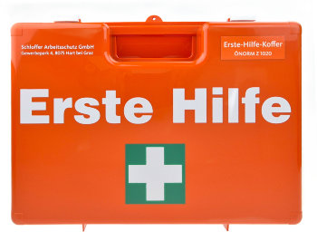 Erste Hilfe Koffer ÖNORM Z1020:2025 Erste Hilfe Koffer ÖNORM Z1020:2025