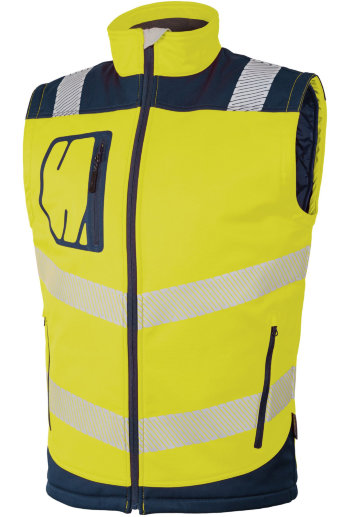 Vizwell Warnschutz Winter-Softshellweste 2in1 Vizwell Warnschutz Winter-Softshellweste 2in1