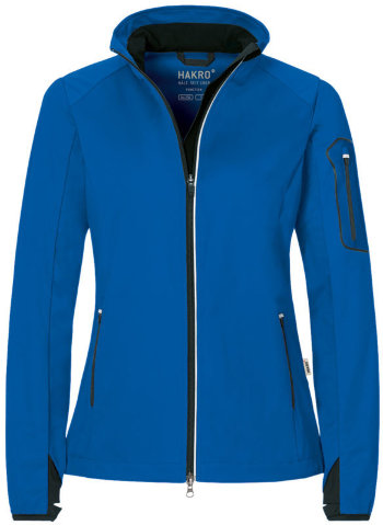 HAKRO Damen Softshelljacke 256 Sidney, royalblau HAKRO Damen Softshelljacke 256 Sidney, royalblau